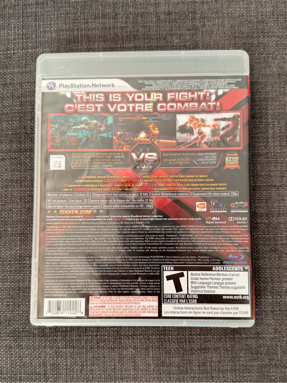 Tekken 6 Sony PS3 Playstation 3 Game Complete - Picture 2 of 3